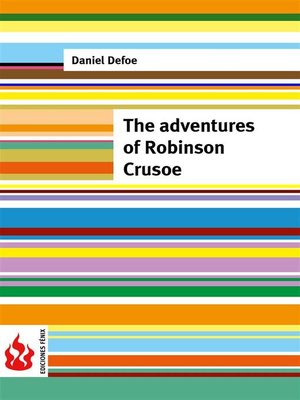 cover image of The adventures of Robinson Crusoe (low cost). Limited edition